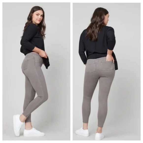 SPANX Gray Leggings - Picture 2 of 7